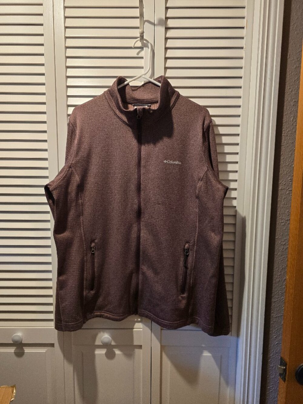 Columbia Park View Grid Fleece Full-Zip Jacket
